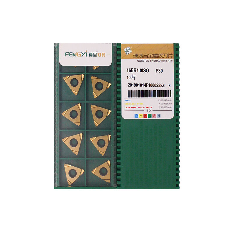 CNC 16ER1.0ISO Carbide Insert | Steel & More (10 PCS) 16ER1.0ISO P30