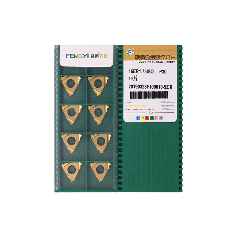 CNC 16ER1.75ISO Carbide Insert | Steel & More (10 PCS) 16ER1.75ISO P30