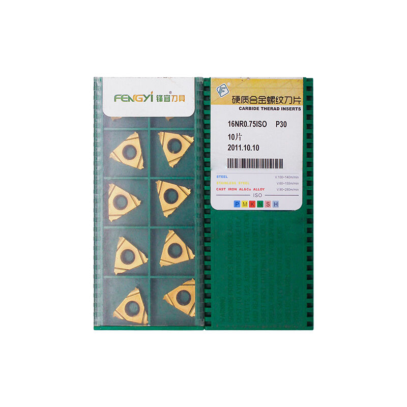 CNC 16NR0.75ISO Carbide Insert | Steel, Stainless Steel (10 PCS) 16NR0.75ISO P30