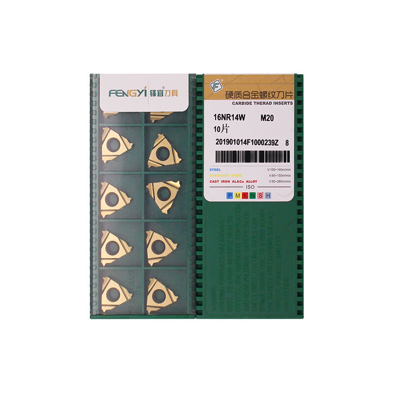 CNC 16NR14W Carbide Insert | Heat-resistant (10 PCS) 16NR14W M20