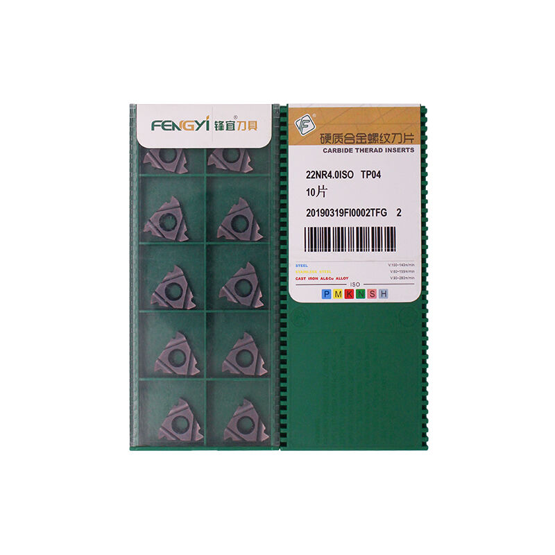CNC 22NR4.0ISO Carbide Insert | Steel & More (10 PCS) 22NR4.0ISO TP04