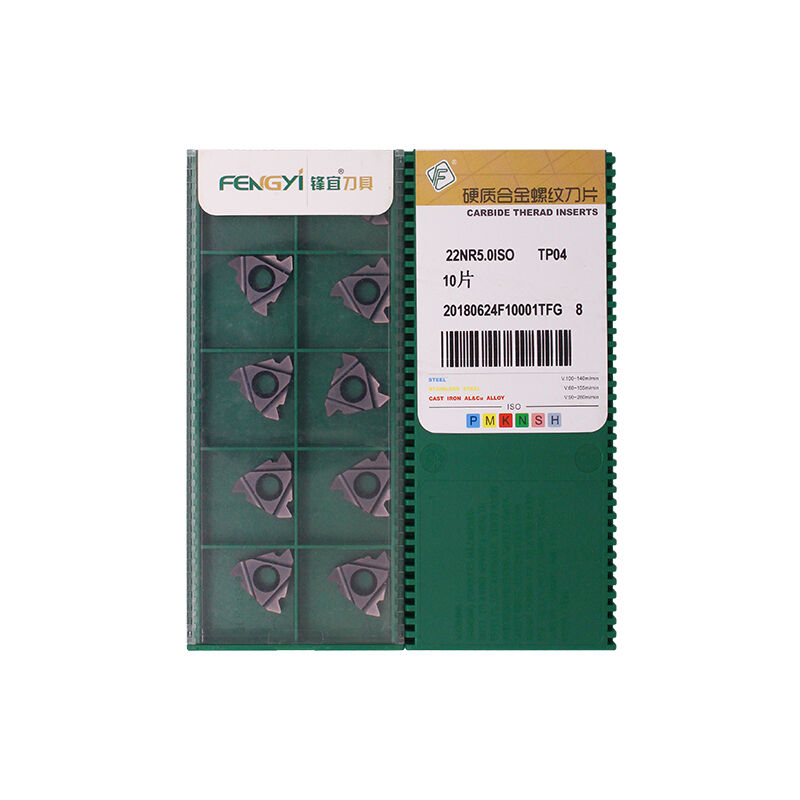CNC 22NR5.0ISO Carbide Insert | Steel & More (10 PCS) 22NR5.0ISO TP04