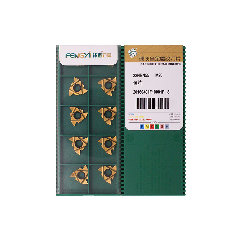 CNC 22NRN55 Carbide Insert | Heat-resistant (10 PCS) 22NRN55 M20