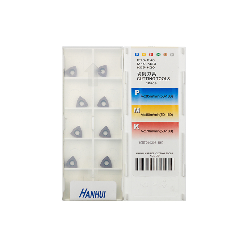 CNC WCMT040208 Carbide Insert - Trigon 80° | Steel & More (10 PCS)