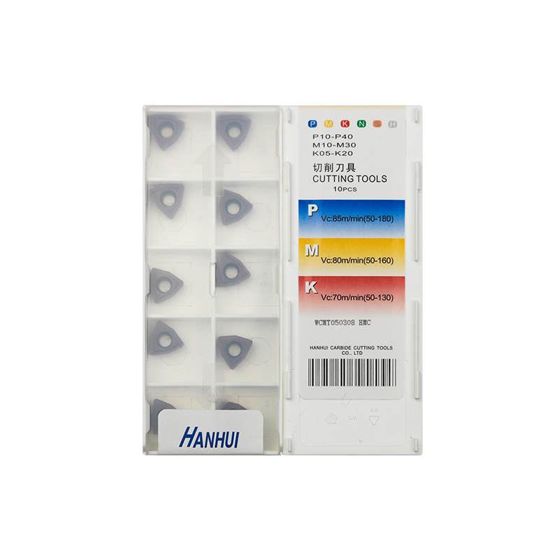 CNC WCMT050308 Carbide Insert - Trigon 80° | Steel & More (10 PCS)