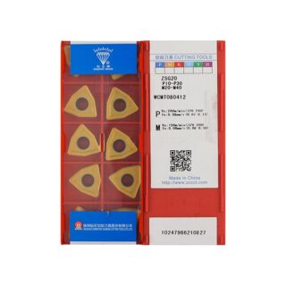 Original Other WCMT080412 Carbide Insert - Trigon 80° (10 PCS) ZSG20 WCMT080412 ZSG20