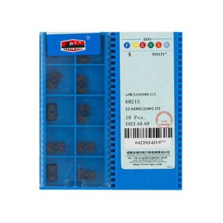 Original Chang Cheng APKX110308-GX AH215 Carbide Milling Insert - Parallelogram 85° (10 PCS)