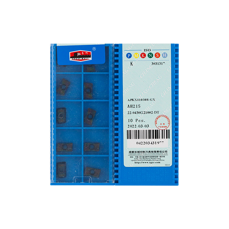 Chang Cheng 100% Original  Cutting Tool Milling Insert APKX110308-GX AH215 10 pcs