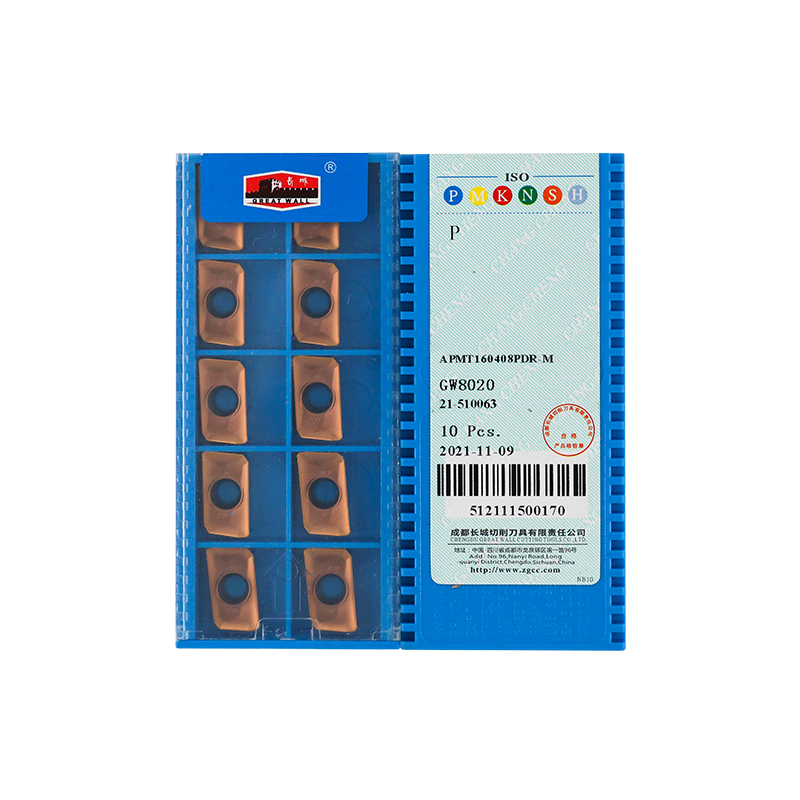 Chang Cheng 100% Original  Cutting Tool Milling Insert APMT160408PDR-M GW8020 10 pcs