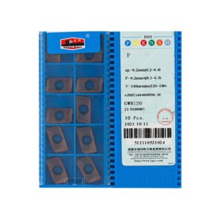 Original Chang Cheng APMT160408PDR-M GW8120 Carbide Milling Insert - Parallelogram 85° (10 PCS)