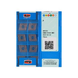 Original Chang Cheng CNMG120404-MM2 GW2020 Carbide Turning Insert - Diamond 80° (10 PCS)