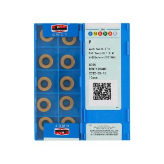 Original Chang Cheng RPMT1204MO Carbide Milling Insert - Round (10 PCS) SD25 RPMT1204MO SD25