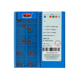 Original Chang Cheng RPMW0803MO-M GW8120 Carbide Milling Insert - Round (10 PCS)