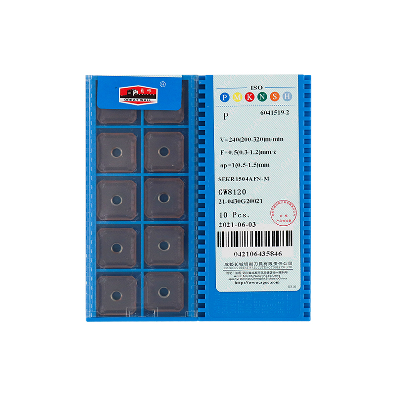 Chang Cheng 100% Original  Cutting Tool Milling Insert SEKR1504AFN-M GW8120 10 pcs