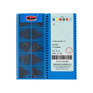 Original Chang Cheng TNMG160404-GF AP105 Carbide Turning Insert - Triangle (10 PCS)