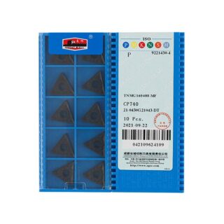 Original Chang Cheng TNMG160408-MF CP740 Carbide Turning Insert - Triangle (10 PCS)