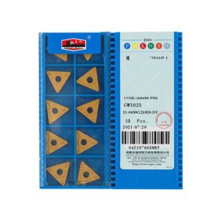 Original Chang Cheng TNMG160408-PM1 GW3025 Carbide Turning Insert - Triangle (10 PCS)