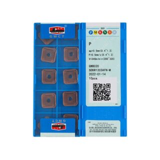 Original Chang Cheng SEKR1203AFN-M GW8020 Carbide Milling Insert - Square (10 PCS)