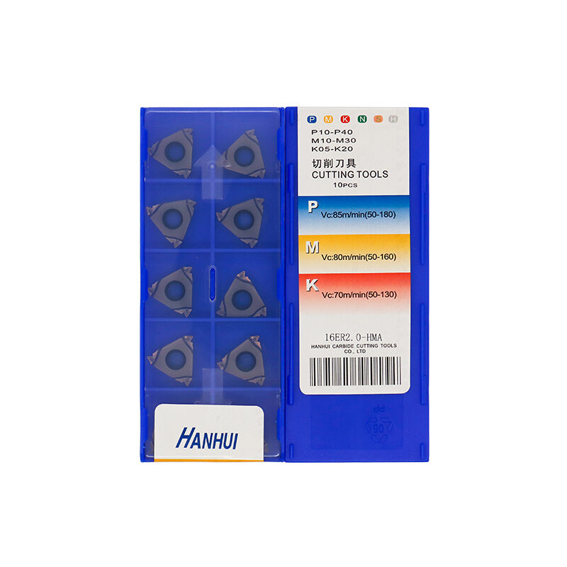 CNC 16ER2.0 Carbide Insert | Steel & More (10 PCS) 16ER2.0 HMA