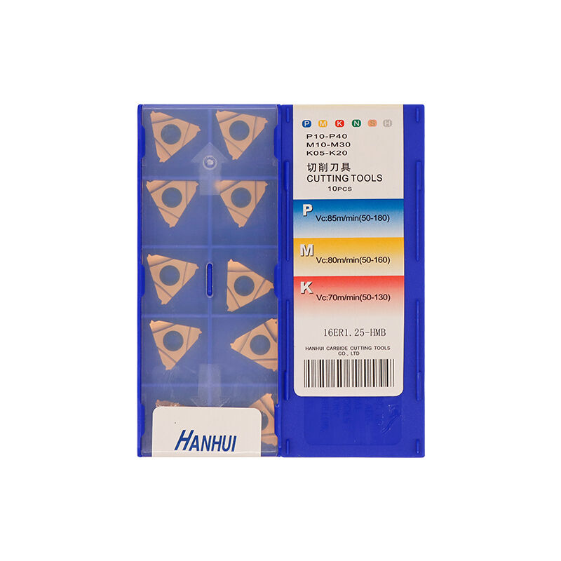 CNC 16ER1.25 Carbide Insert | Steel & More (10 PCS) 16ER1.25 HMB