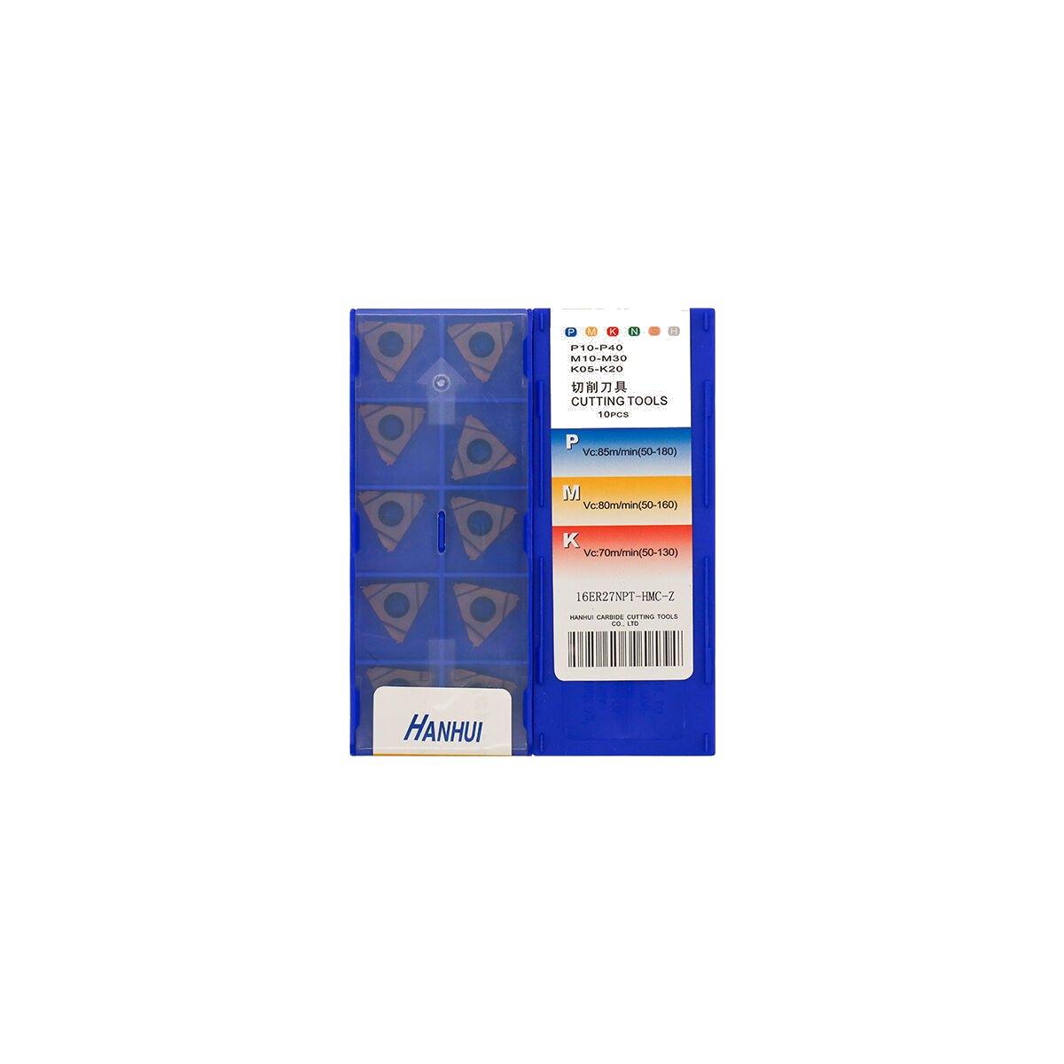 CNC 16ER27NPT Carbide Insert | Steel & More (10 PCS) 16ER27NPT HMC-Z