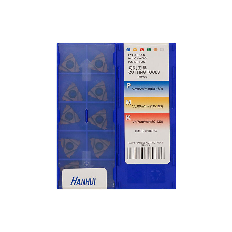 CNC 16NR2.0 Carbide Insert | Heat-resistant (10 PCS) 16NR2.0 HMC-Z