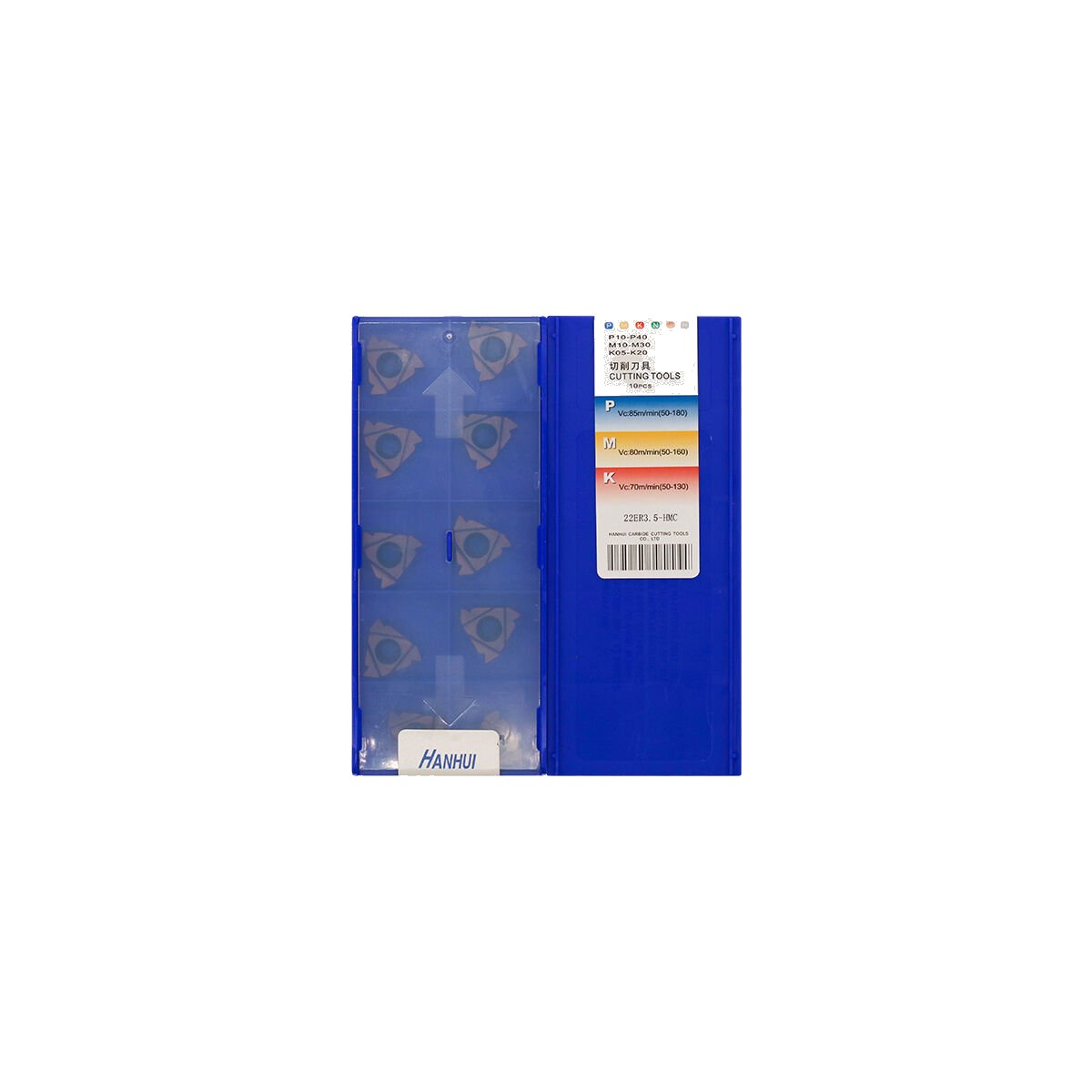 CNC 22ER3.5 Carbide Insert | Steel & More (10 PCS) 22ER3.5 HMC