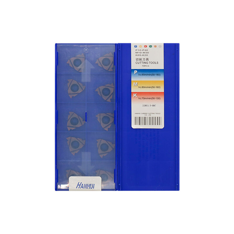 CNC 22NR3.5 Carbide Insert | Steel, Heat-resistant (10 PCS) 22NR3.5 HMC