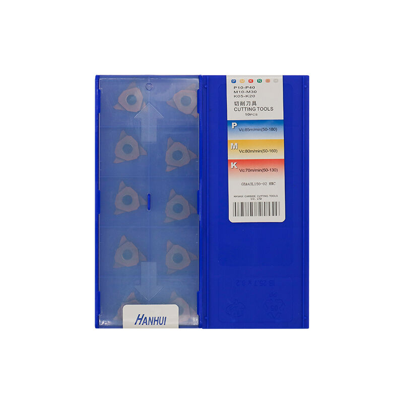 CNC GBA43L150-02 Carbide Insert | Steel, Stainless Steel (10 PCS) GBA43L150-02 HMC