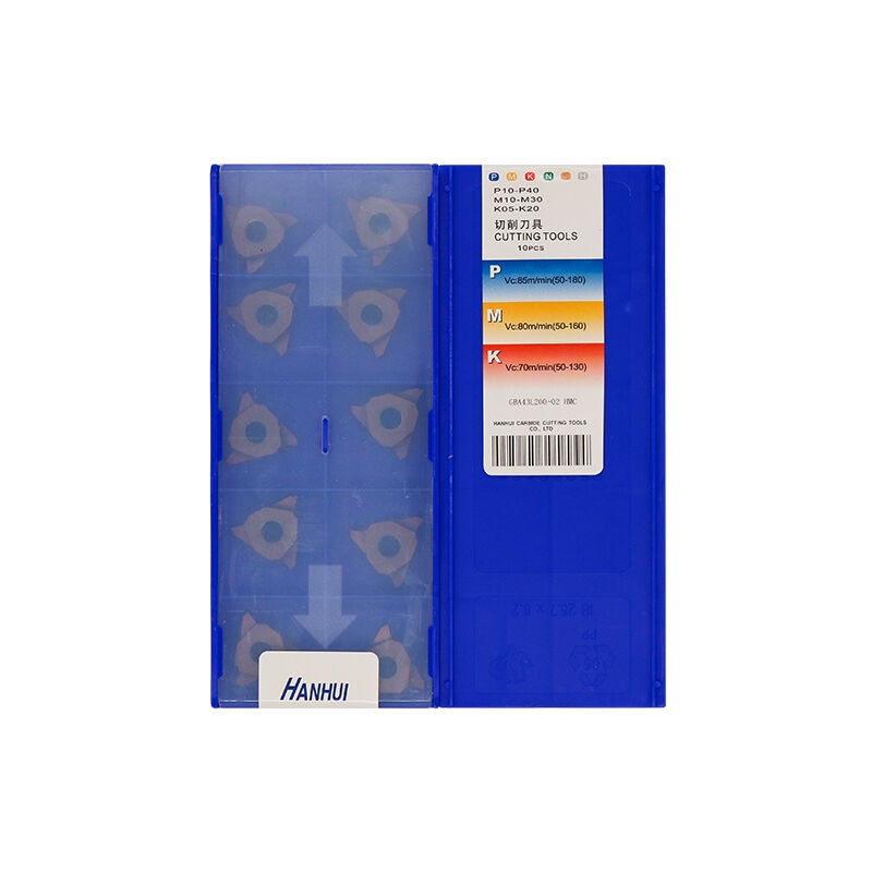 CNC GBA43L200-02 Carbide Insert | Steel & More (10 PCS) GBA43L200-02 HMC