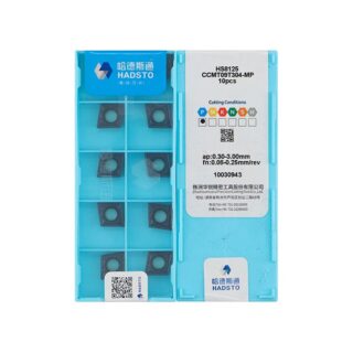 Original HardStone CCMT09T304-MP HS8125 Carbide Insert - Diamond 80° (10 PCS)