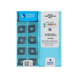 Original HardStone CCMT120408-MP HS8125 Carbide Insert - Diamond 80° (10 PCS)