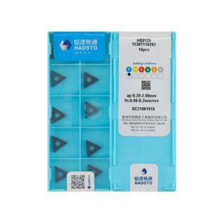 Original HardStone TCMT110202 HS8125 Carbide Insert - Triangle (10 PCS)