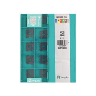 Original TaeguTec CNMG160608-MT TT8125 Carbide Turning Insert - Diamond 80° | Steel (10 PCS) TT8125B CNMG160608-MT TT8125B