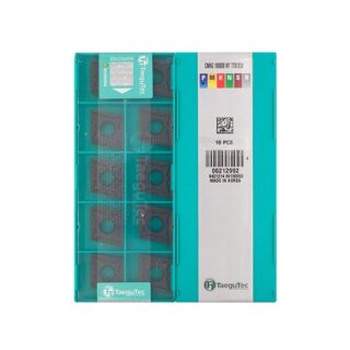 Original TaeguTec CNMG190608-MT TT8125 Carbide Turning Insert - Diamond 80° | Steel (10 PCS) TT8125B CNMG190608-MT TT8125B