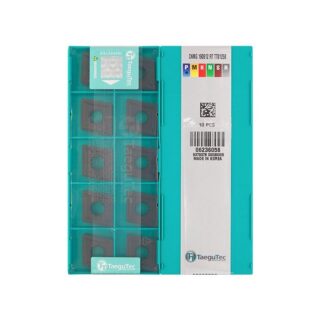 Original TaeguTec CNMG190612-RT TT8125 Carbide Turning Insert - Diamond 80° | Steel (10 PCS) TT8125B CNMG190612-RT TT8125B