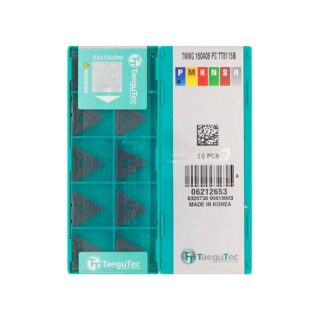Original TaeguTec TNMG160408-PC TT8115B Carbide Insert - Triangle (10 PCS)
