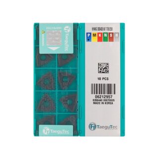Original TaeguTec WNMG080408-MT TT8125 Carbide Turning Insert - Trigon 80° | Steel (10 PCS) TT8125B WNMG080408-MT TT8125B