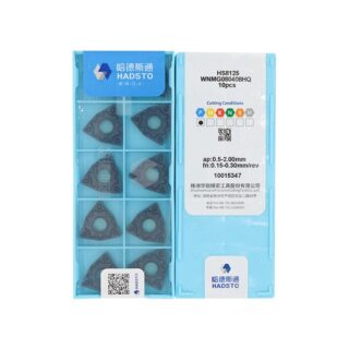 Original HardStone WNMG080408HQ HS8125 Carbide Insert - Trigon 80° (10 PCS)