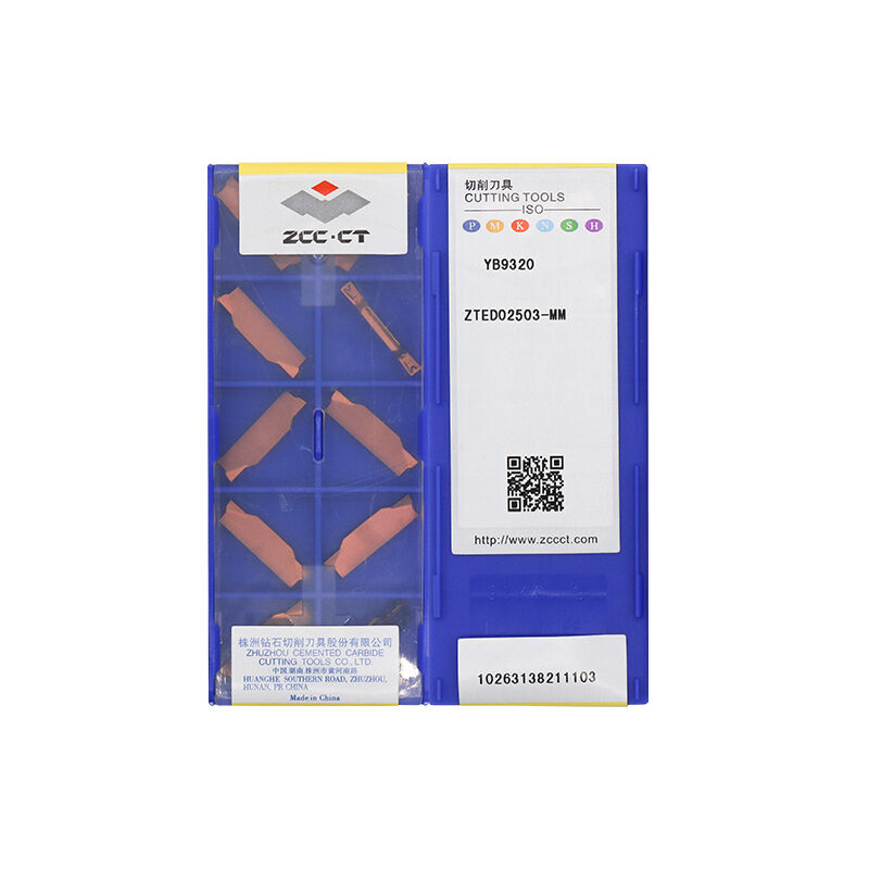 ZCC ZTED02503-MM ZTED02503 Carbide Insert (10 PCS) ZTED02503-MM YB9320