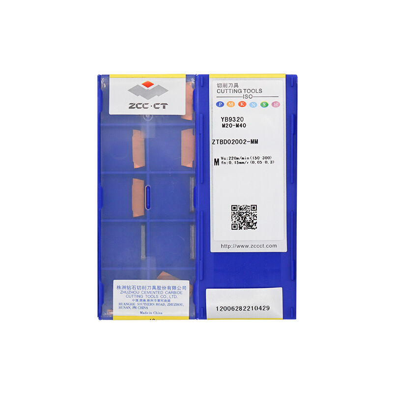 ZCC ZTBD02002-MM ZTBD02002 Carbide Insert (10 PCS) ZTBD02002-MM YB9320