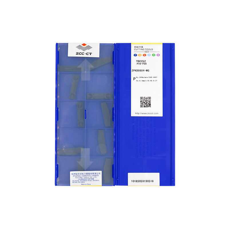 ZCC ZPKD0604-MG ZPKD0604 Carbide Insert | Steel & More (10 PCS) ZPKD0604-MG YBC252
