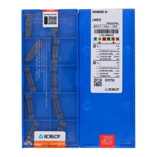 Original Korloy MGMN600-M LM9810 Carbide Insert - Diamond 86° | Steel, Stainless Steel (10 PCS)
