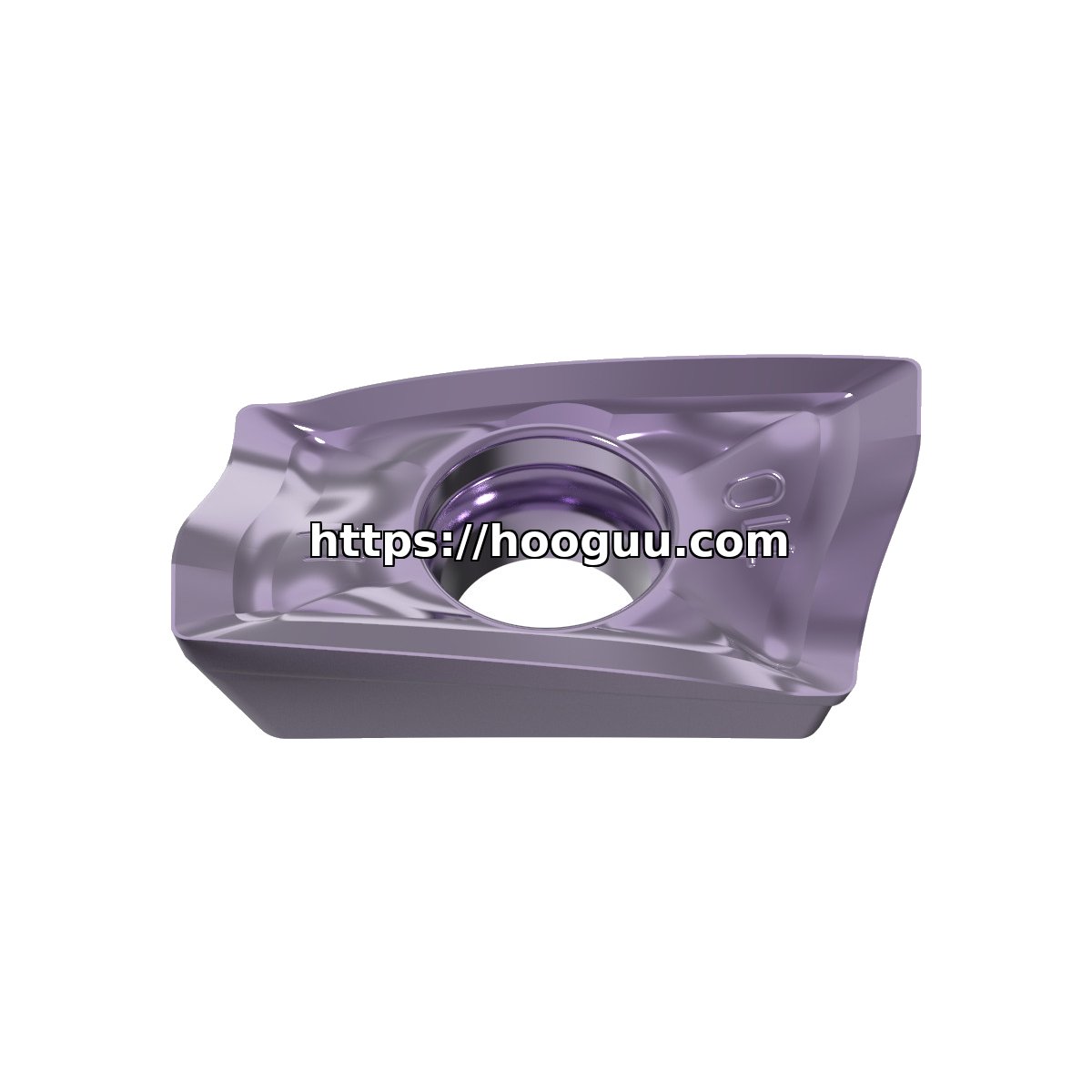 Original Mitsubishi AOMT184864PEER-H VP20RT Carbide Milling Insert - Parallelogram 85° | Stainless Steel, Ti Alloys - Image 2