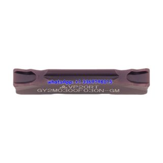 Original Mitsubishi GY2M0300F030N-GM VP20RT Carbide Insert | Stainless Steel, Ti Alloys (10 PCS)