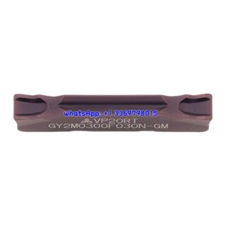 Original Mitsubishi GY2M0300F030N-GM VP20RT Carbide Insert | Stainless Steel, Ti Alloys (10 PCS)