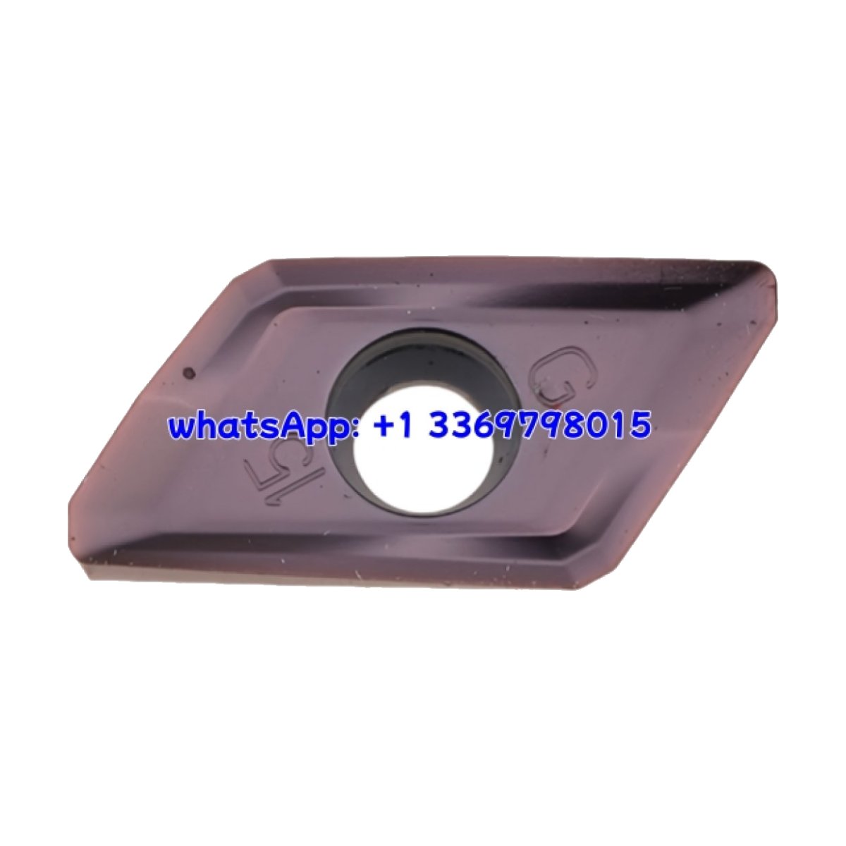 Original Mitsubishi XDGT1550PDFR-G08 VP15TF Carbide Insert | Steel, Stainless Steel (10 PCS)