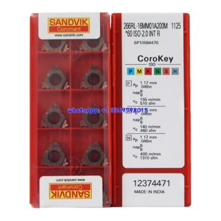Original Sandvik 266RL-16MM01A200M-1125 Carbide Turning Insert