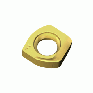 Original TaeguTec 0704R-HF TT9080 Carbide Insert | Stainless Steel & More (10 PCS) 2PKT 2PKT 0704R-HF TT9080