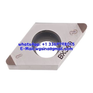 Original Tungaloy DCMW11T308 BX360 Carbide Insert - Diamond 55° (10 PCS) 2QP-DCMW11T308 BX360